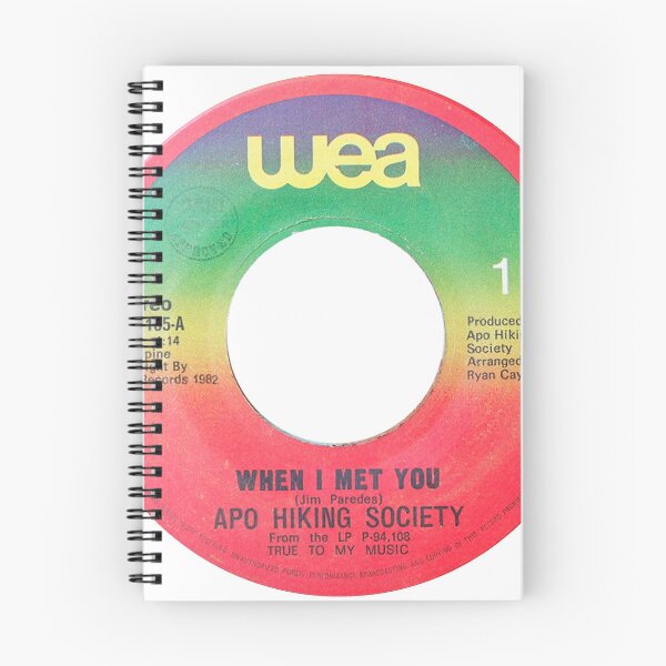 Artikelvorschau, Als ich dich traf The Apo Hiking Society 45 RPM Single entworfen und verkauft von ItsCanaan.