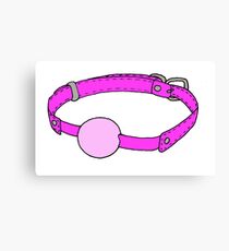 Pastel Ball Gag Canvas Print