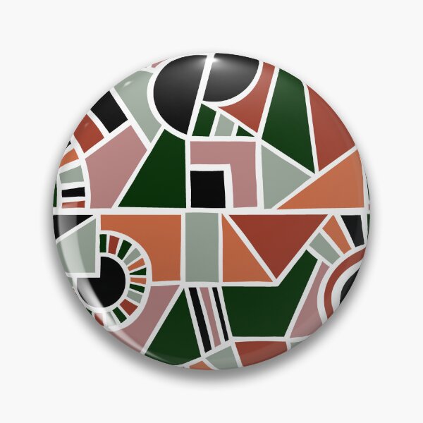 Artikelvorschau, Dull Dark Colours - Quirky Shaped Geometric Patterns entworfen und verkauft von SemDesigns1.