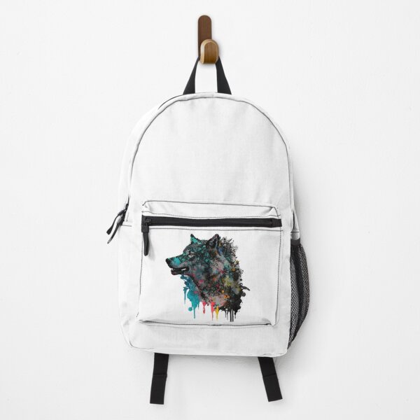 Item preview, Colorful Wolf Collection: Unique Animal Artwork designed and sold by W I L O R F . C O.