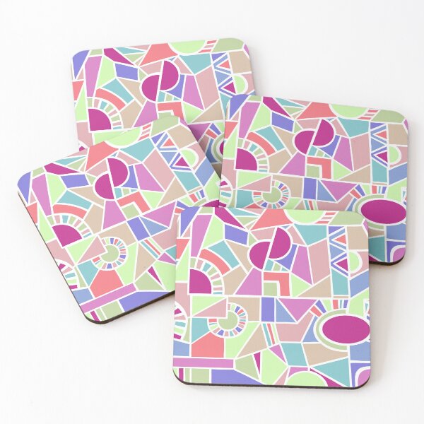 Artikelvorschau, Neon Colours - Quirky Shaped Geometric Patterns entworfen und verkauft von SemDesigns1.