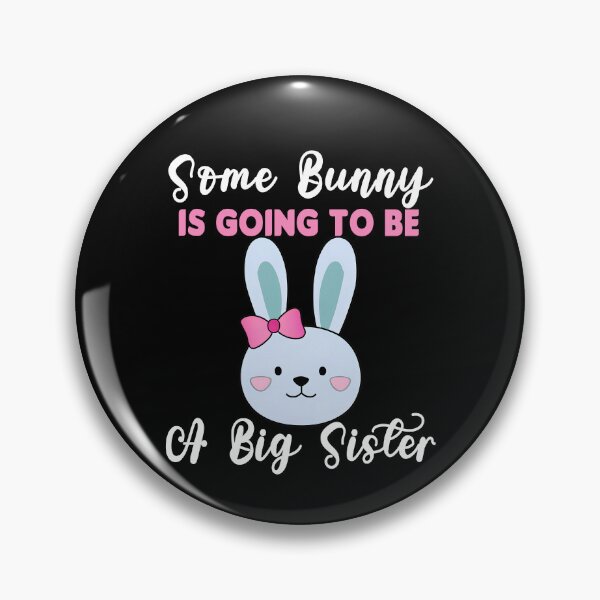 Item preview, Easter pregnancy announcement eggs Cute rabbit big sister Gift designed and sold by TMelonShop.
