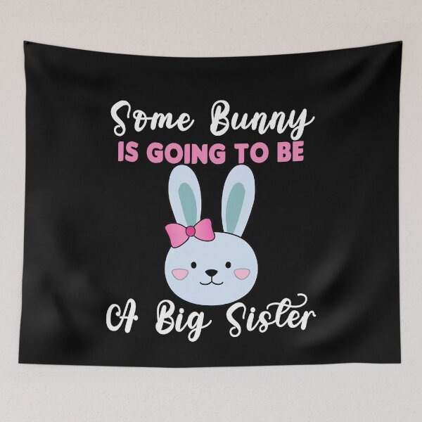 Item preview, Easter pregnancy announcement eggs Cute rabbit big sister Gift designed and sold by TMelonShop.