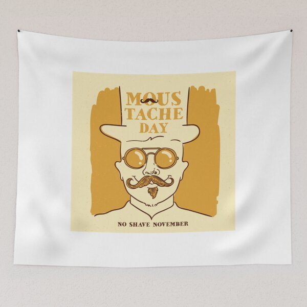 Item preview, Moustache Day Premium  designed and sold by emerypeterson11.