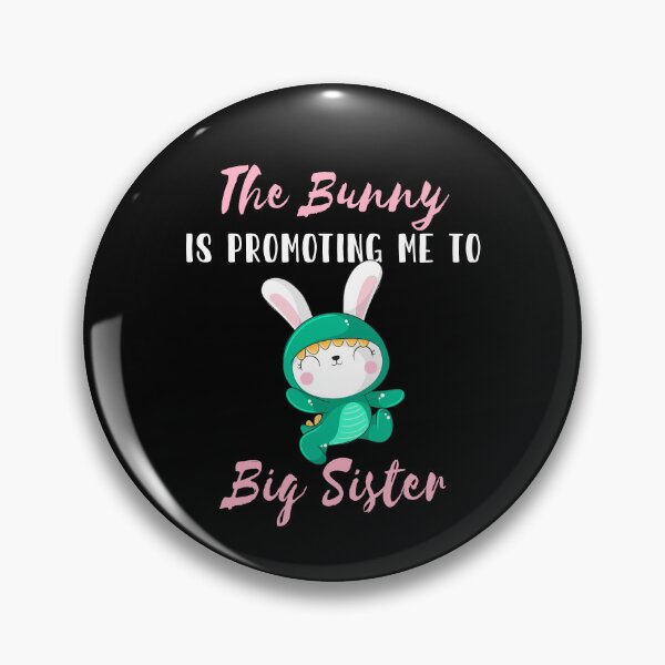 Item preview, Easter pregnancy announcement Bunny promoting to big sister Gift designed and sold by TMelonShop.