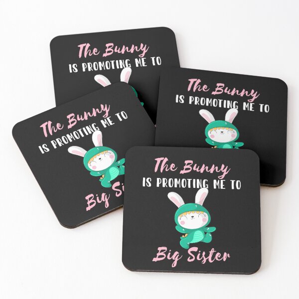 Item preview, Easter pregnancy announcement Bunny promoting to big sister Gift designed and sold by TMelonShop.