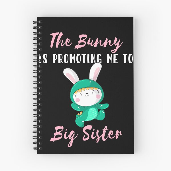 Item preview, Easter pregnancy announcement Bunny promoting to big sister Gift designed and sold by TMelonShop.