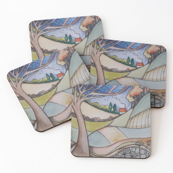 Item preview, Red roof designed and sold by LizzCampbelart.