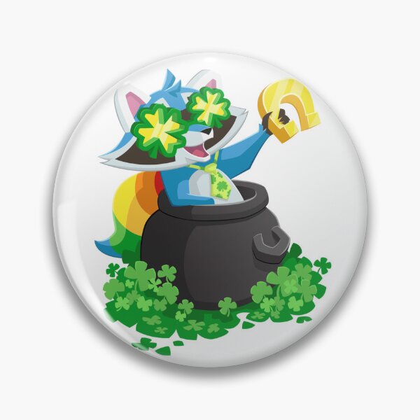 Item preview, lucky day racoon designed and sold by Gokuxtreme.