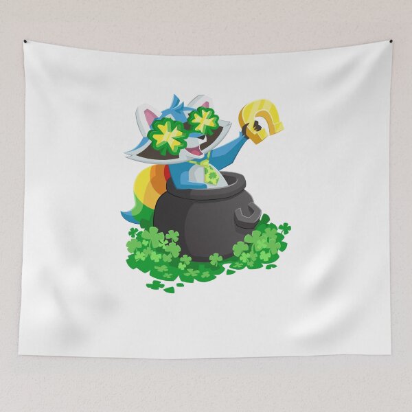 Item preview, lucky day racoon designed and sold by Gokuxtreme.