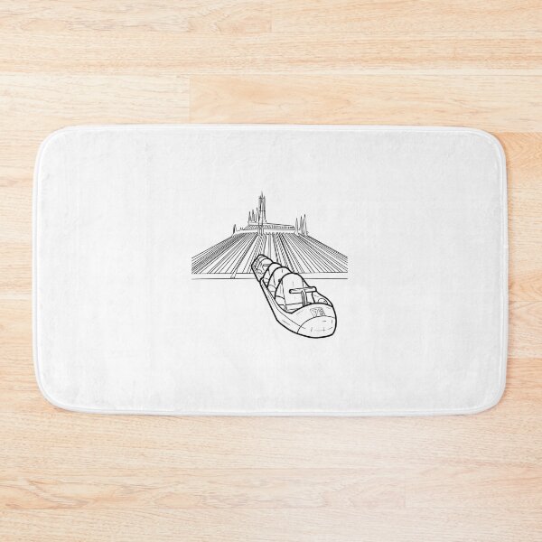 Item preview, Space Coaster Black and White Logo Vehicle designed and sold by Sommerman1.