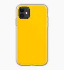 Gelbes Leder iPhone-Hülle & Cover