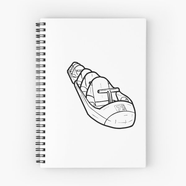 Item preview, Space Coaster Black and White Outline  designed and sold by Sommerman1.