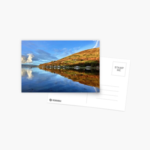 Item preview, Autumn Reflections on Lochranza, Arran. designed and sold by Jeallan Designs.