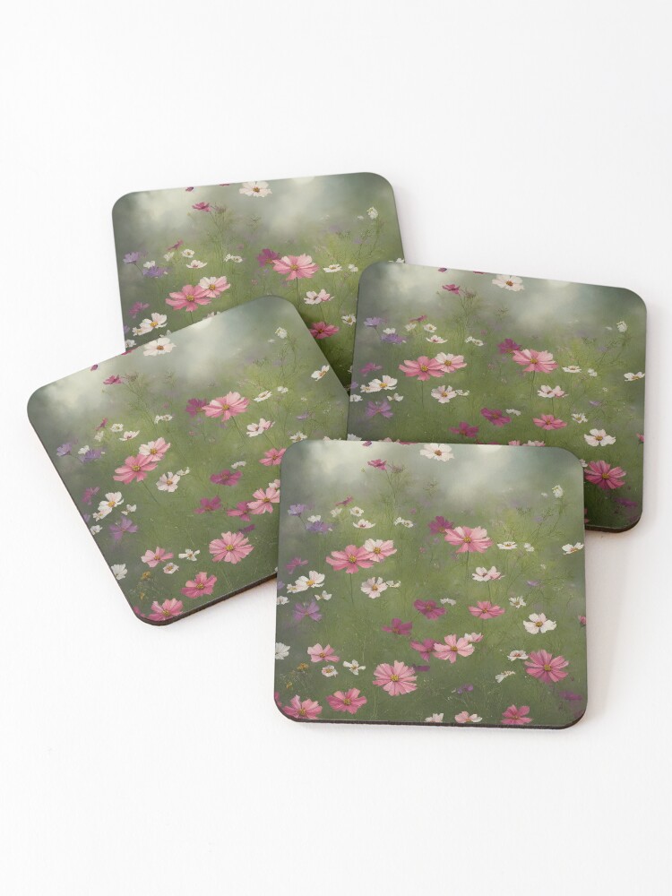 Thumbnail 1 of 5, Coasters (Set of 4), October Cosmos designed and sold by AHeustis.