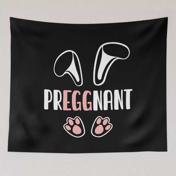 Item preview, Easter pregnancy announcement Preggnant woman Pregnant mom Gift designed and sold by TMelonShop.