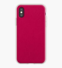 Pink leather iPhone Case