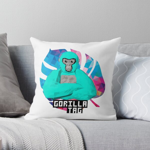 Vaping Gorilla Illustration Monkey Vape #1 Throw Pillow by Mister Tee -  Pixels Merch