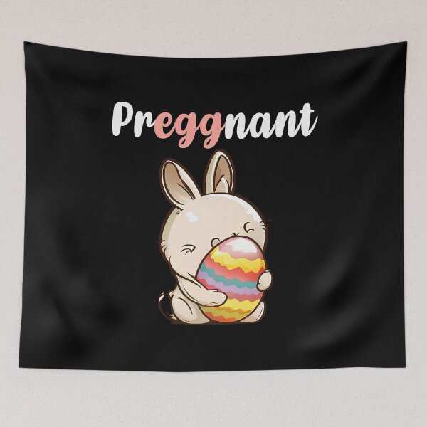 Item preview, Easter pregnancy announcement party Preggnant mama matching Gift designed and sold by TMelonShop.
