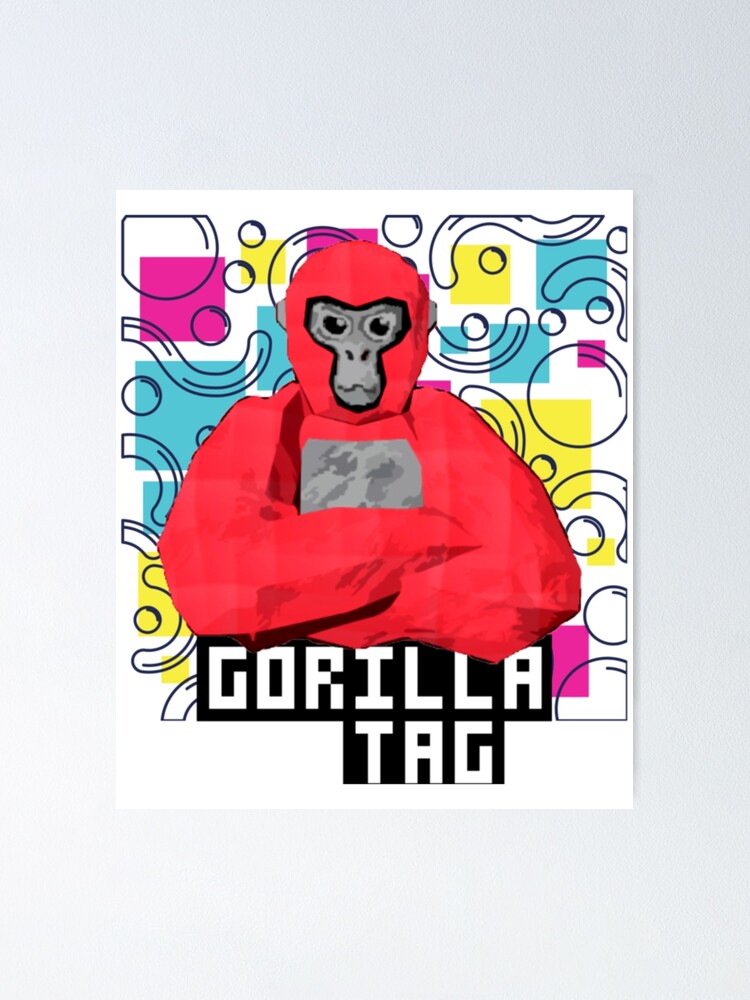 Gorilla tag gorillas pfp maker  Poster for Sale by DecalicoDesign