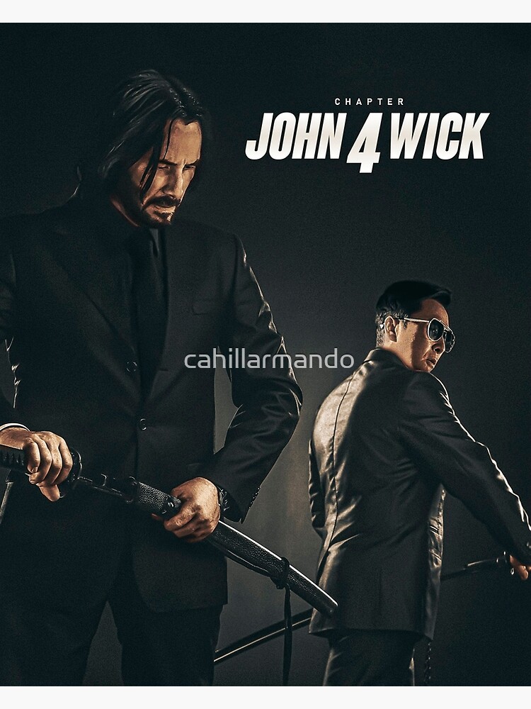 John Wick Chapter 4 2023 Artist Poster By Fan Home Decor Poster