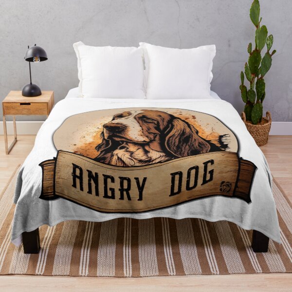 Item preview, Angry Dog : Basset Hound designed and sold by BWstudios.