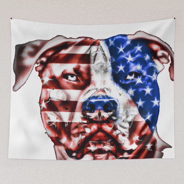 Item preview, Patriotic Pitbulls  designed and sold by KHustle.