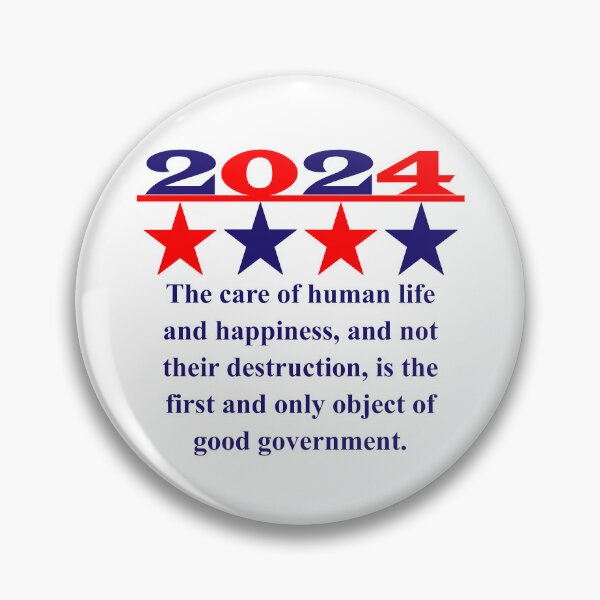Item preview, The Care Of Human Life - Political Quote  designed and sold by CrankyOldDude.