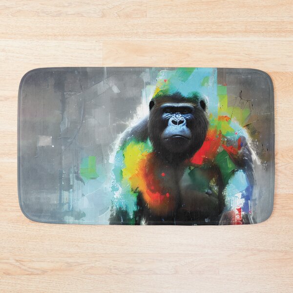 Item preview, Gorilla Abstract Painting designed and sold by The AI Art Gallery.