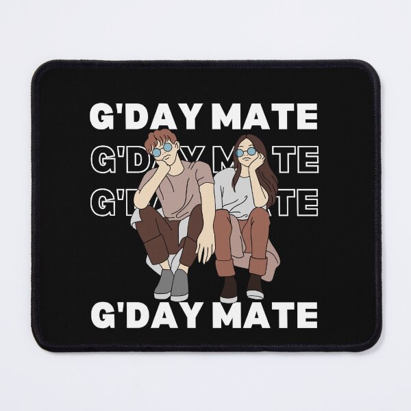 Item preview, G'day mate! Aussie Greeting - Typography Design 3 designed and sold by RM-Journey.