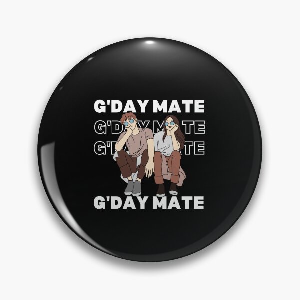 Item preview, G'day mate! Aussie Greeting - Typography Design 3 designed and sold by RM-Journey.