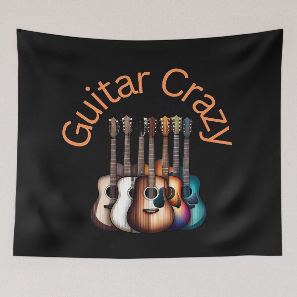 Item preview, Guitar Crazy Design designed and sold by MTJ-Mushrooms.