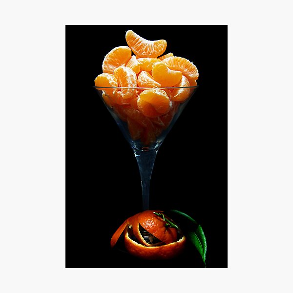 Mandarin Juice Photographic Print