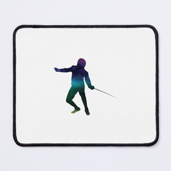 Item preview, Fencer Sport Dark Watercolor designed and sold by ProtonProject.