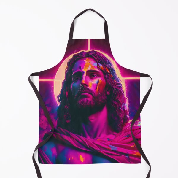 Item preview, Synthwave Jesus designed and sold by Esoteric Designs.
