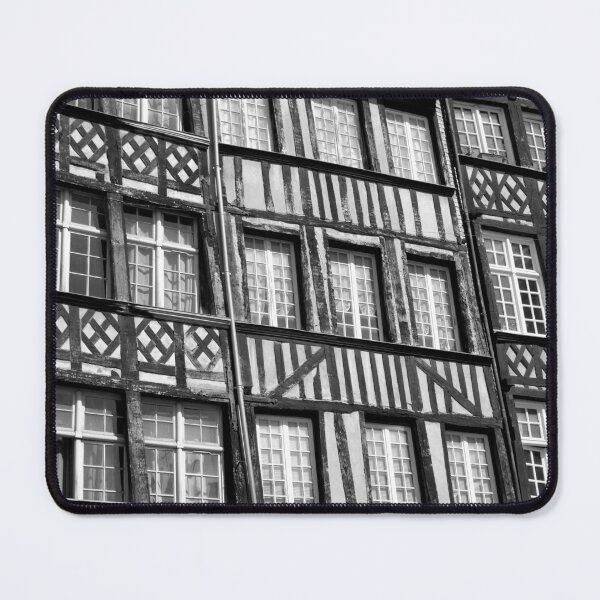 Item preview, Medieval house fronts, Rennes, monochrome designed and sold by paulboizot.
