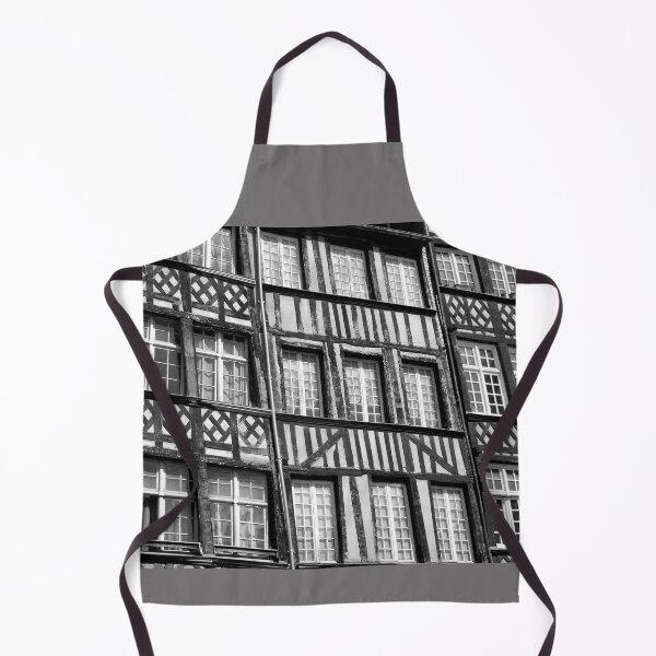Item preview, Medieval house fronts, Rennes, monochrome designed and sold by paulboizot.