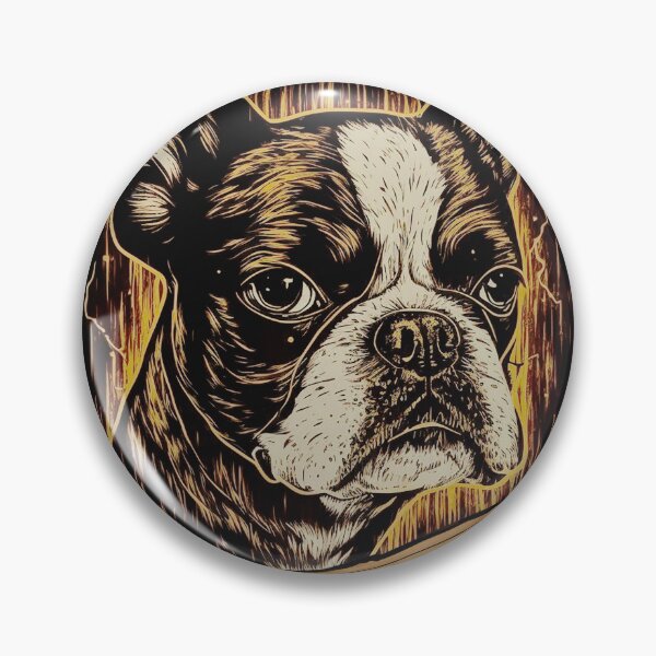 Item preview, Angry Dog: Boston Terrier designed and sold by BWstudios.