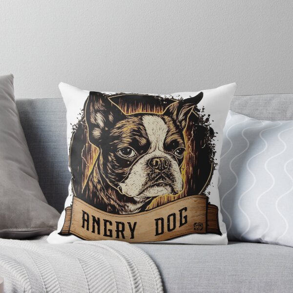 Item preview, Angry Dog: Boston Terrier designed and sold by BWstudios.