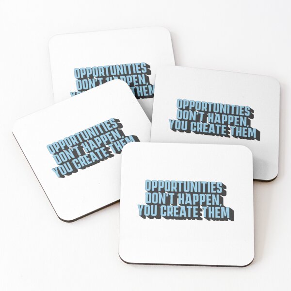 Item preview, Opportunities Dont Happen You Create Them designed and sold by Teejay-Shop.