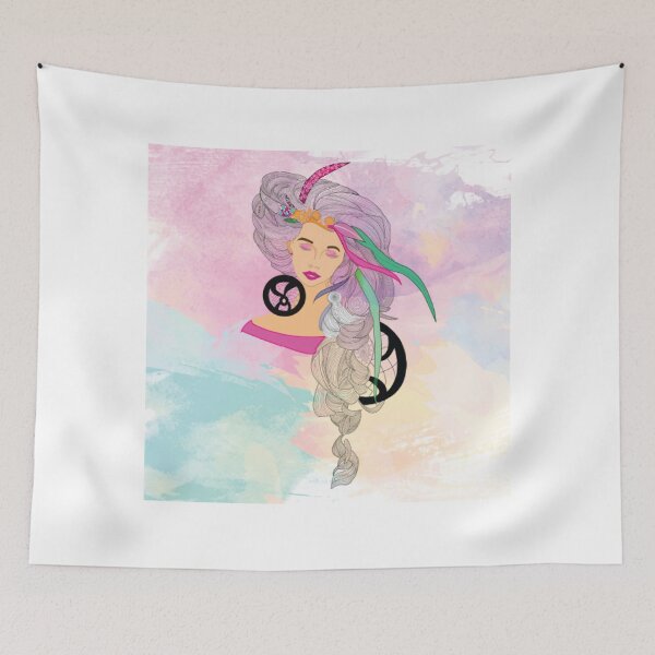 Item preview, colorful girl _poka designed and sold by Hamdi Shashaa.