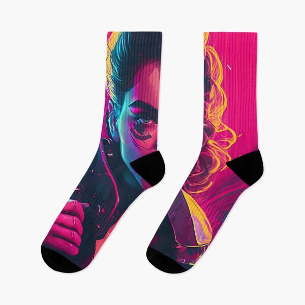 Item preview, Synthwave Warrior designed and sold by Esoteric Designs.