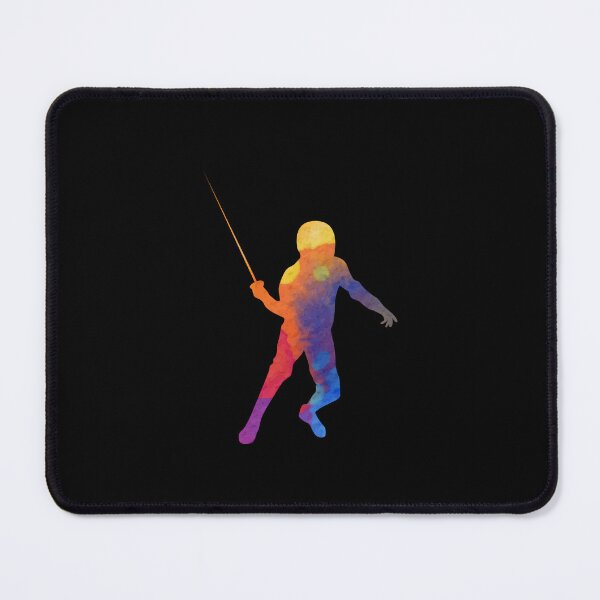 Item preview, Fencer Watercolor designed and sold by ProtonProject.