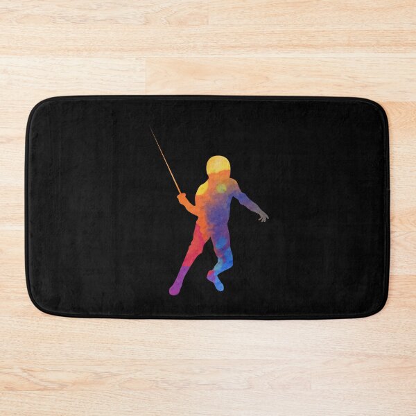 Item preview, Fencer Watercolor designed and sold by ProtonProject.
