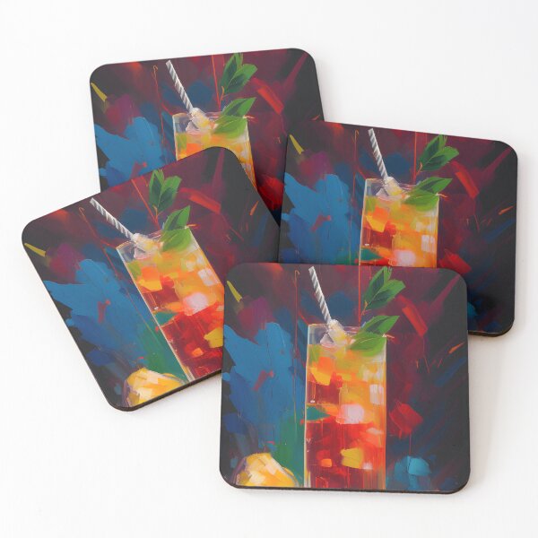 Item preview, Tropical Rum, oil painting style designed and sold by VTNStore.