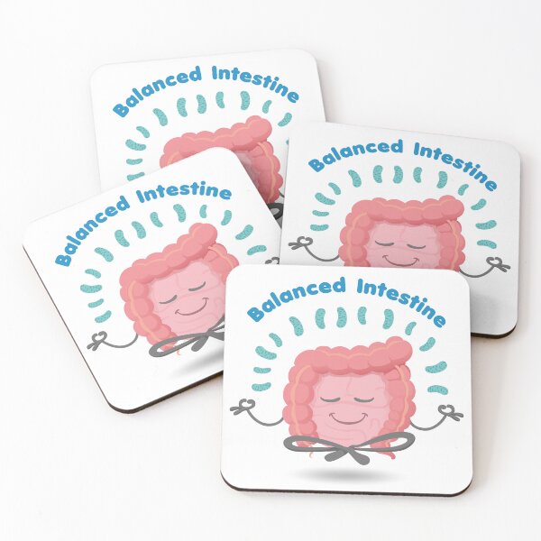 Item preview, Human organ mascot balanced intestine, in harmony with probiotics. Ideal for training and educational materials designed and sold by LucianoCosmo.
