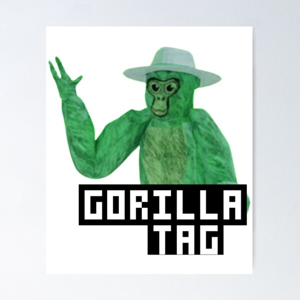 Gorilla Tag Mods Monkey  Poster for Sale by DecalicoDesign