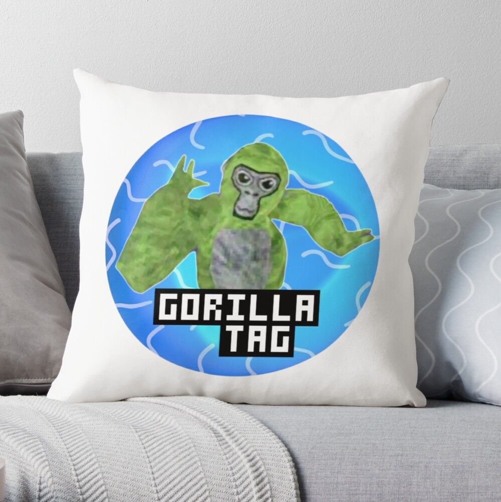 I Just Freaking Love Gorillas, Okay Pillow, Gorilla Pillow, Gorilla Gifts,  Friend Pillow, Friend Gift. 