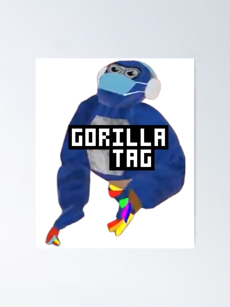 Gorilla Tag Mods Monkey  Poster for Sale by DecalicoDesign