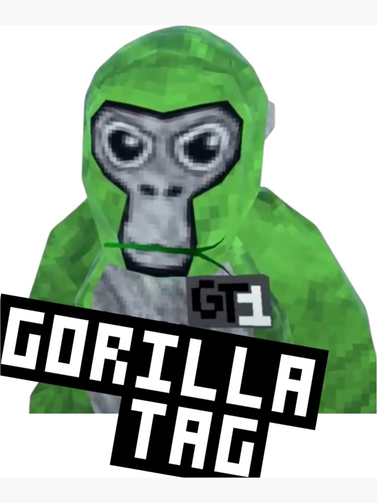 Gorilla Tag Mods Monkey  Poster for Sale by DecalicoDesign